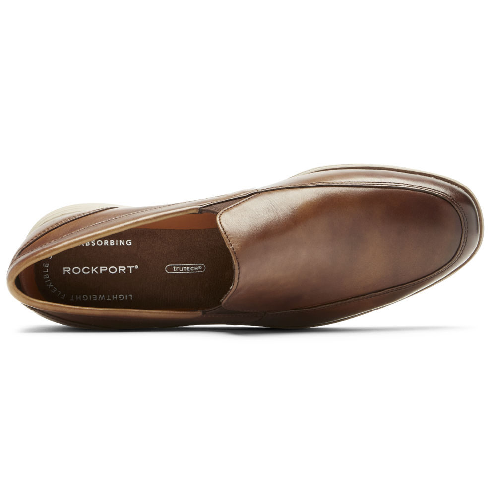 Rockport Loafers Herre Brune - Garett Venetian - QMRD96528